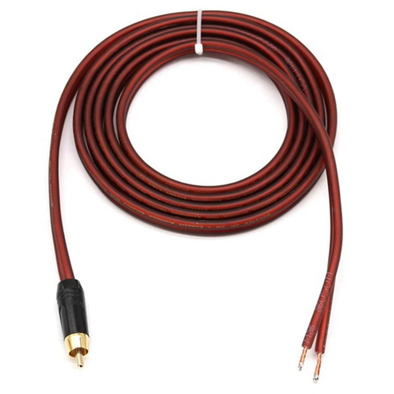 RCA Speaker Cable Bare Wire Speaker Wire to RCA Plug,Replace RCA Plug Connector Adapter to Bare Wire Open Audio Video
RCA Speaker Cable Bare Wire Speaker Wire to RCA Plug,Replace RCA Plug Connector Adapter to Bare Wire Open Audio Video