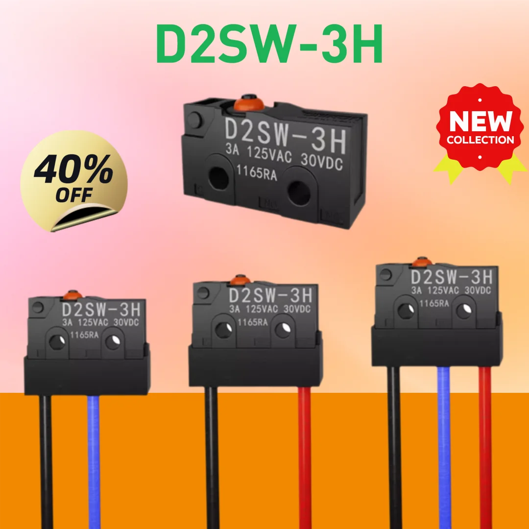 1Pcs Waterproof micro switch D2SW-3H Travel limit detection switch, elevator accessories Apply multiple machine devices
1Pcs Waterproof micro switch D2SW-3H Travel limit detection switch, elevator accessories Apply multiple machine devices