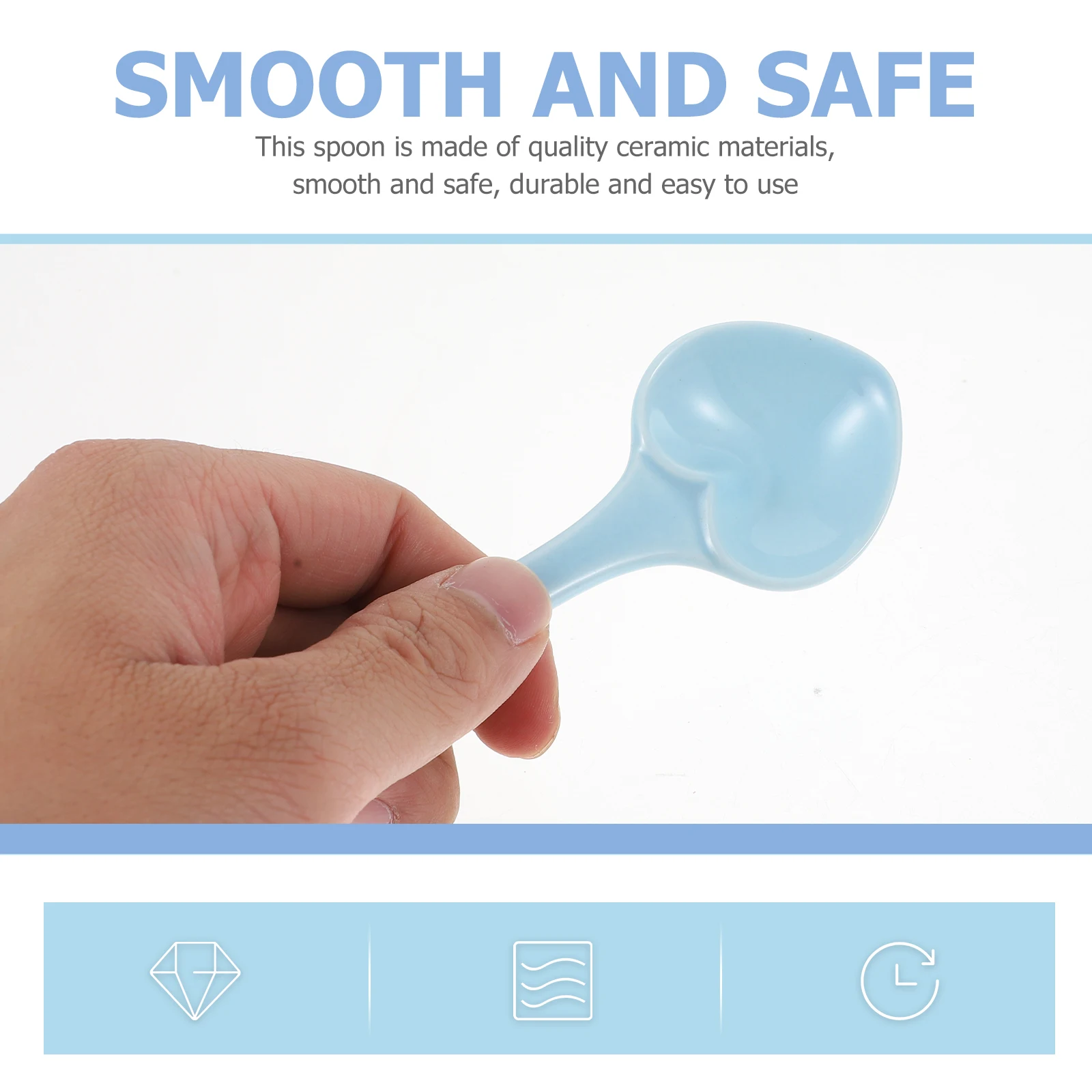 Exquisite Heart Shape Ceramic Spoon Dessert Cake Spoon Home Tableware Lightweight Perfect for Restaurants Cafes
Exquisite Heart Shape Ceramic Spoon Dessert Cake Spoon Home Tableware Lightweight Perfect for Restaurants Cafes