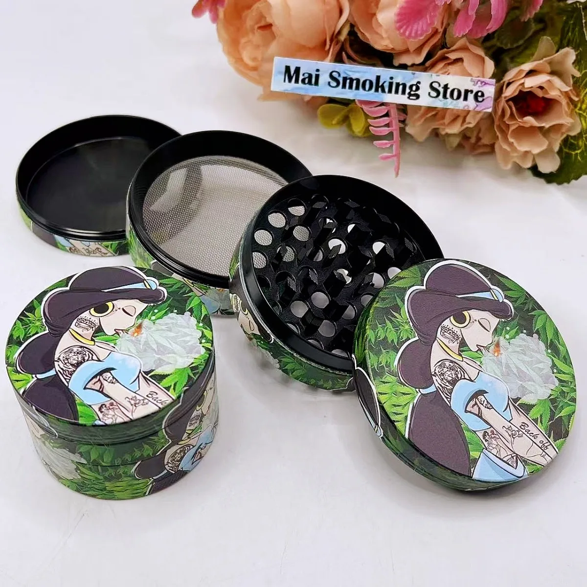 Мельница для специй и трав 2/2,5 дюйма, 4-слойная, ручная, для перца, соли, табака, с молотком, инструмент для курения
Мельница для специй и трав 2/2,5 дюйма, 4-слойная, ручная, для перца, соли, табака, с молотком, инструмент для курения