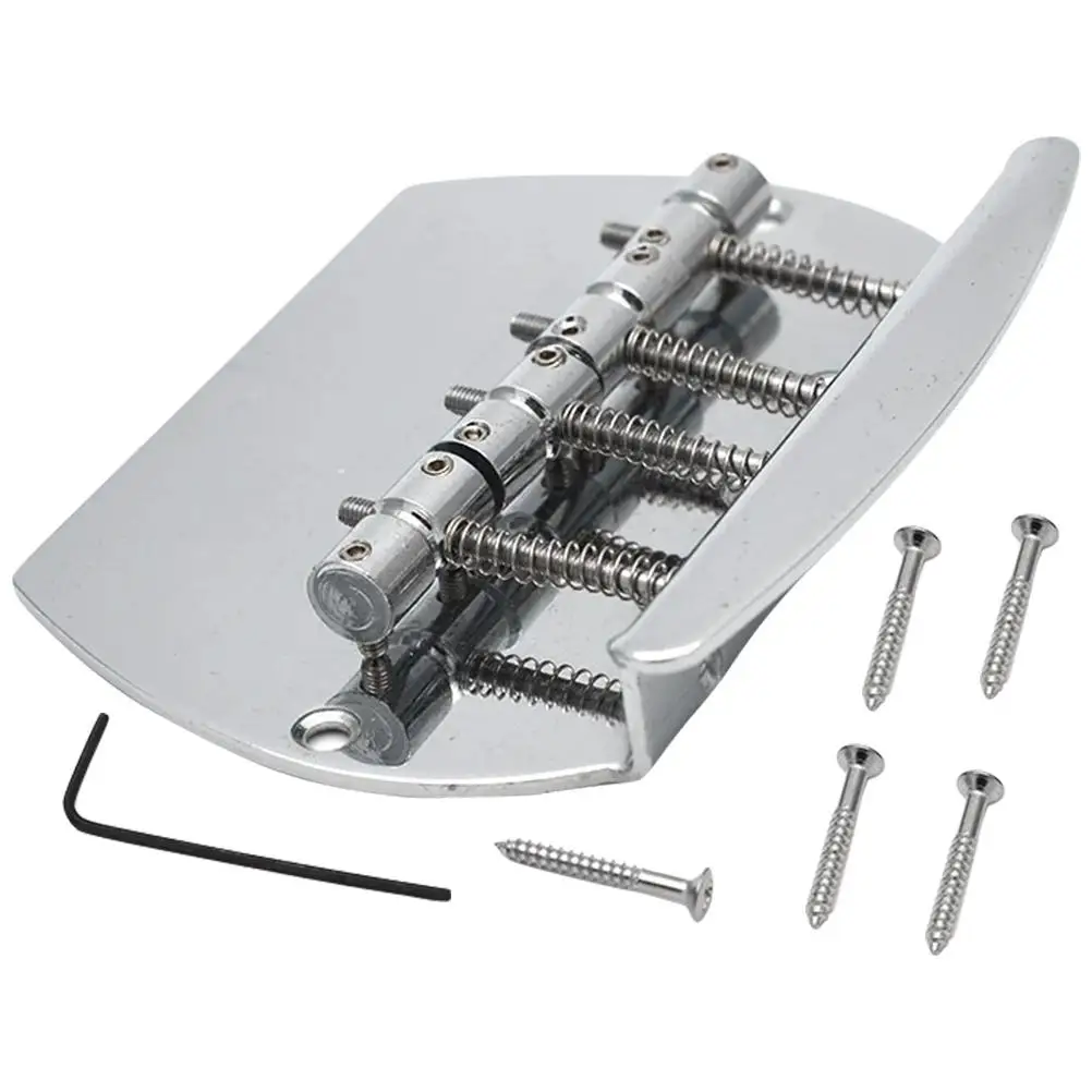 Metal Bass Bridge 4 string Fixed Tailpiece Electric Guitar Silver Durable Easy Install Storage Carrying Guitar
Metal Bass Bridge 4 string Fixed Tailpiece Electric Guitar Silver Durable Easy Install Storage Carrying Guitar