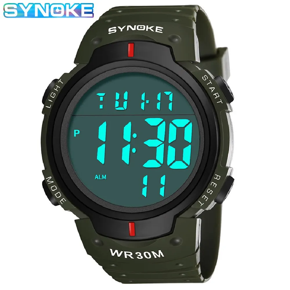 SYNOKE Outdoor Sport Watch 30M Waterproof Digital Men Fashion MultiFunction Waterproof Digital Watch Men
SYNOKE Outdoor Sport Watch 30M Waterproof Digital Men Fashion MultiFunction Waterproof Digital Watch Men