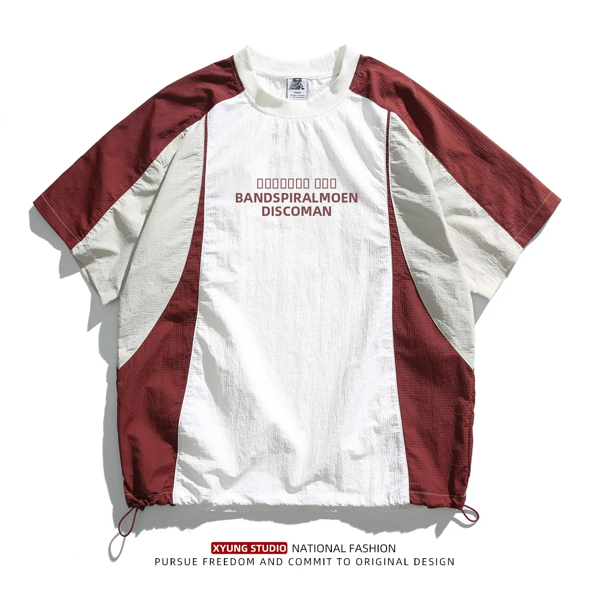 Trendy Outdoor Loose ort Sve T-irt Casual Color Blo Print ex Summer Breathable Faion Urban Sle round Ne Tee
Trendy Outdoor Loose ort Sve T-irt Casual Color Blo Print ex Summer Breathable Faion Urban Sle round Ne Tee