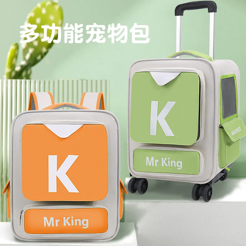 Cat bag out lightweight tie rod bag breathable comfortable large capacity cat backpack luggage cart
Cat bag out lightweight tie rod bag breathable comfortable large capacity cat backpack luggage cart
