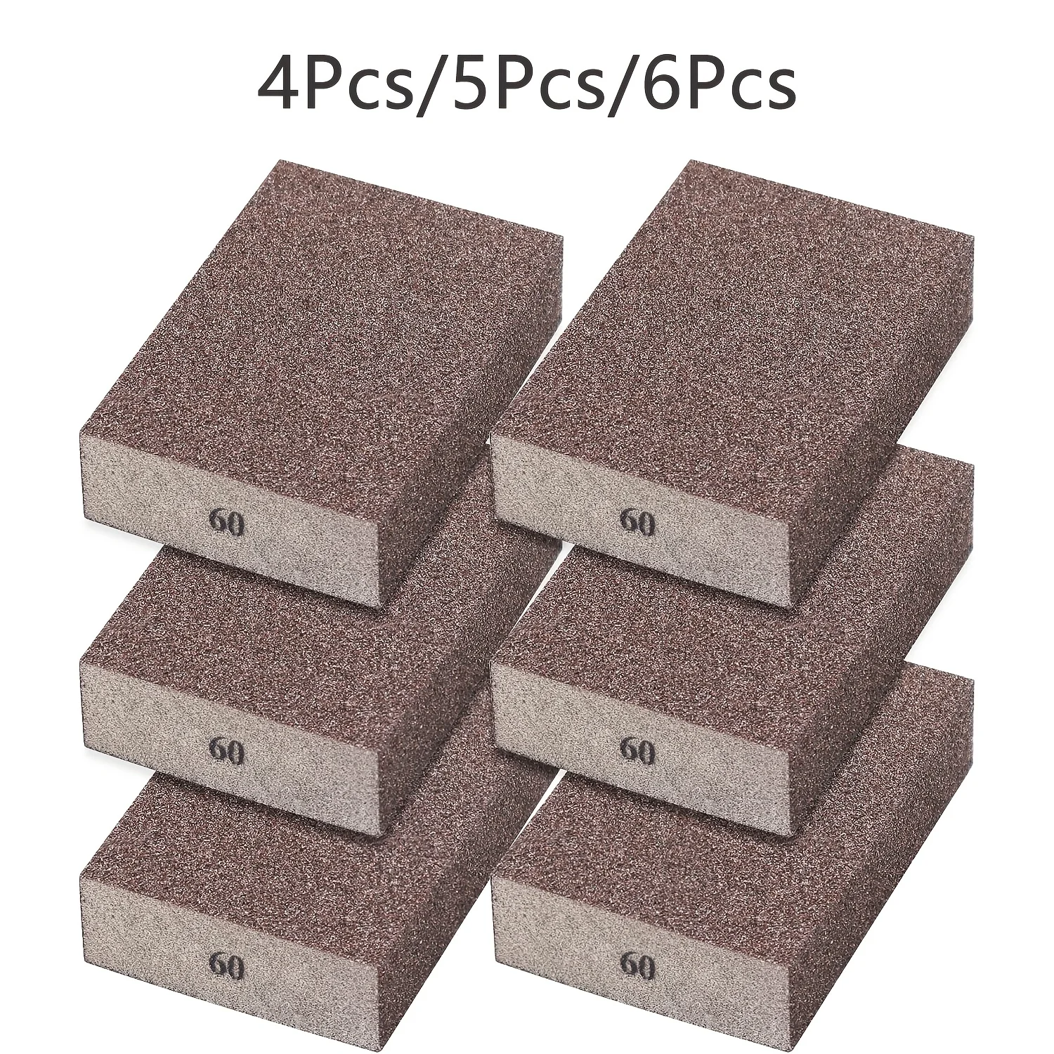 4pcs/5pcs/6pcs Sanding Sponge Blocks for Metal And Wood Sanding, Washable & Reusable
4pcs/5pcs/6pcs Sanding Sponge Blocks for Metal And Wood Sanding, Washable & Reusable