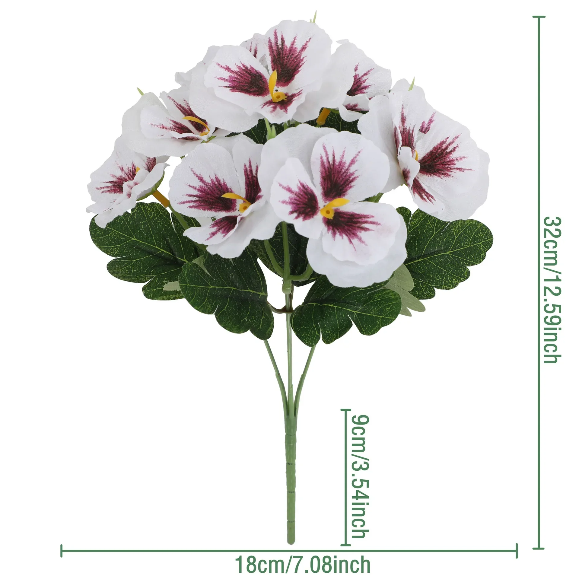 2 Pack Artificial 5 Prongs Artificial Flower Party Hotel Home Decor Landscaping Outdoor Wedding Decoration Silk Bouquet
2 Pack Artificial 5 Prongs Artificial Flower Party Hotel Home Decor Landscaping Outdoor Wedding Decoration Silk Bouquet