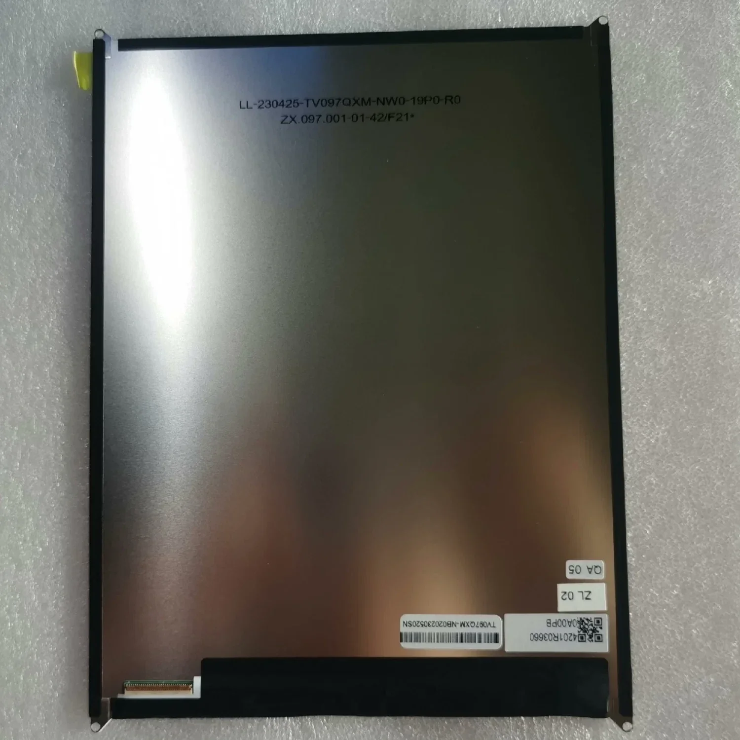 TV097QXM-NW0 9.7-inch 1536×2048 LCD Display Screen
TV097QXM-NW0 9.7-inch 1536×2048 LCD Display Screen