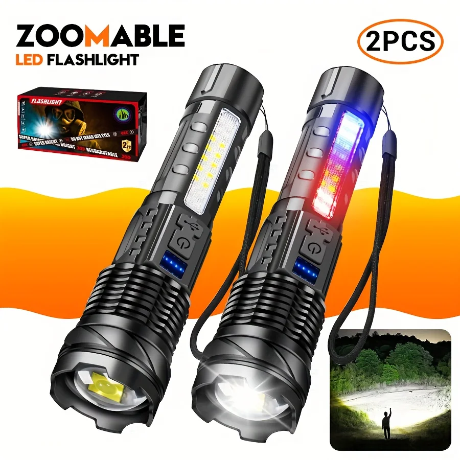 Ультра яркий светодиодный фонарик 2000LM Type-C перезаряжаемый дальний зум тактический фонарь уличный аварийный фонарь для кемпинга и рыбалки
Ультра яркий светодиодный фонарик 2000LM Type-C перезаряжаемый дальний зум тактический фонарь уличный аварийный фонарь для кемпинга и рыбалки
