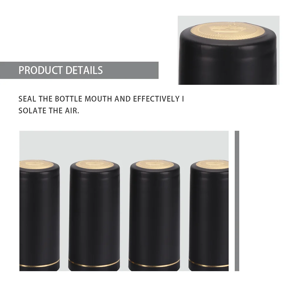 25 Pcs Corks Red Cap Seal Bottle Cover Bottles Caps Sleeves Sealer Capsules Black Heat Shrink Sealing
25 Pcs Corks Red Cap Seal Bottle Cover Bottles Caps Sleeves Sealer Capsules Black Heat Shrink Sealing