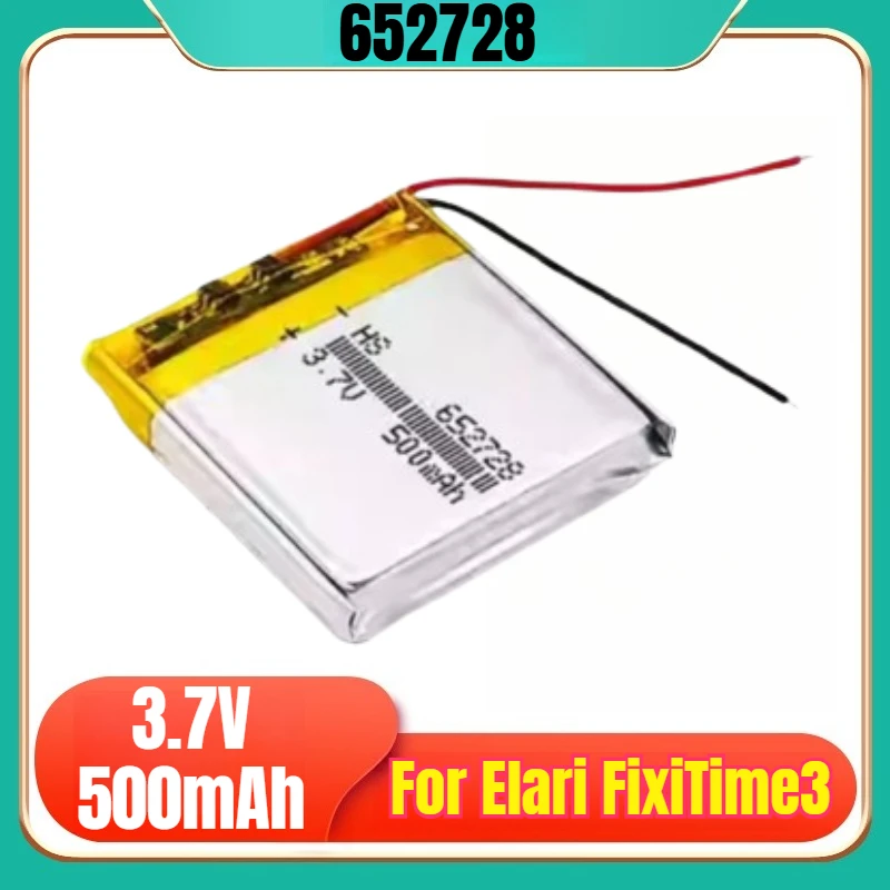 652728 Аккумуляторы для часов 3,7 В 500 мАч для Elari FixiTime3
652728 Аккумуляторы для часов 3,7 В 500 мАч для Elari FixiTime3
