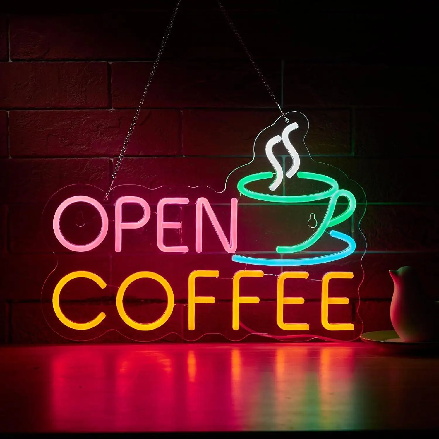 Coffee Open Neon Sign USB Dimmable LED Neon Lights for Coffee Bar Coffee Station Farmhouse Bar Office Business Shop Decor Gifts
Coffee Open Neon Sign USB Dimmable LED Neon Lights for Coffee Bar Coffee Station Farmhouse Bar Office Business Shop Decor Gifts