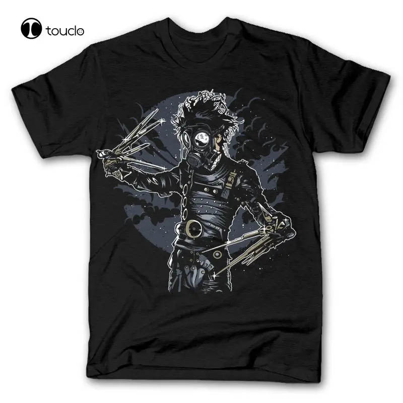 Hot Sale New Men'S T Shirt Gas Mask Scissor Hands Mashup Mens T Shirt Tees New Custom aldult Teen unisex fashion funny new
Hot Sale New Men'S T Shirt Gas Mask Scissor Hands Mashup Mens T Shirt Tees New Custom aldult Teen unisex fashion funny new