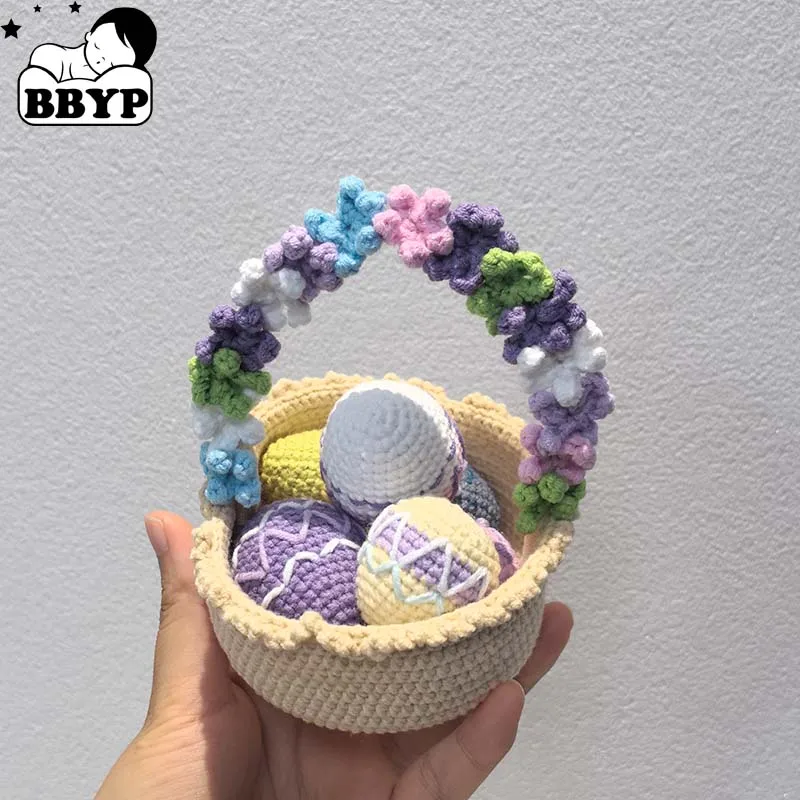 Handmade Knitting Egg Crochet basket, Easter eggs For Home Accessories Adult Craft Gifts Ornaments
Handmade Knitting Egg Crochet basket, Easter eggs For Home Accessories Adult Craft Gifts Ornaments