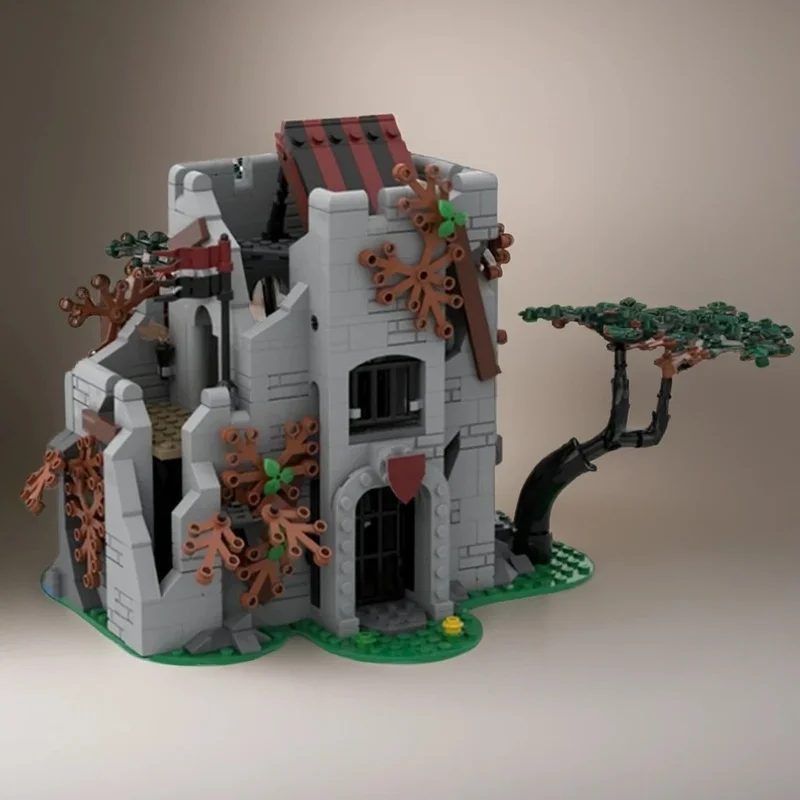 809PCS MOC Medieval Castle Abandoned Tower Model Technology DIY Creative Assembly Building Blocks Display Birthday Gift Home Set
809PCS MOC Medieval Castle Abandoned Tower Model Technology DIY Creative Assembly Building Blocks Display Birthday Gift Home Set