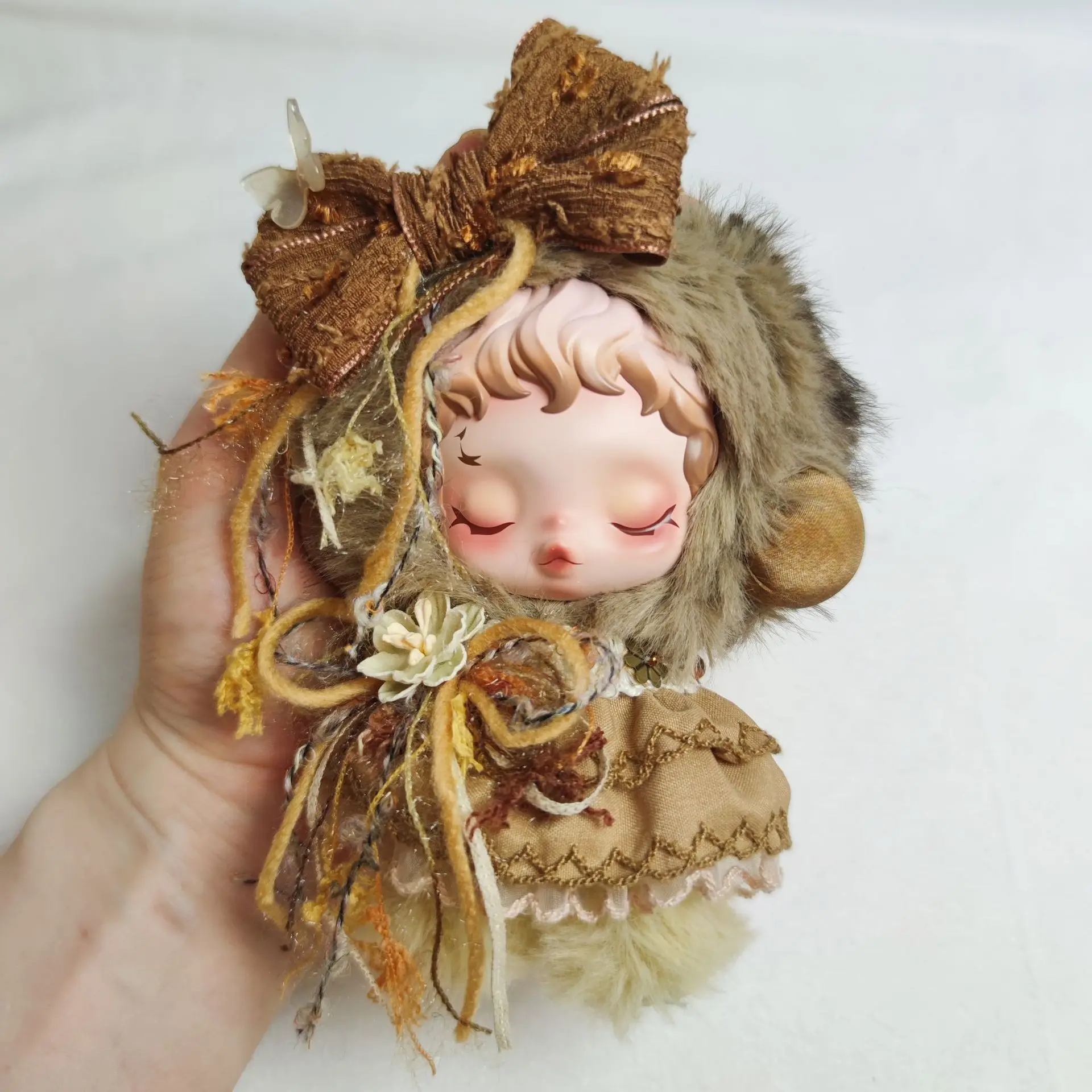 Одежда с листьями и бабочками для SP Light Weaving Garden Series Labubu 4,0, мини-одежда, сменная одежда «сделай сам», аксессуары для кукол
Одежда с листьями и бабочками для SP Light Weaving Garden Series Labubu 4,0, мини-одежда, сменная одежда «сделай сам», аксессуары для кукол