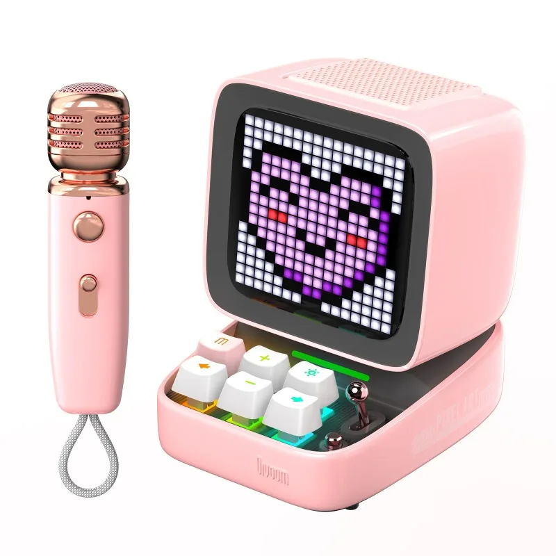 New bluetooth desktop bluetooth speaker portable kids lametric time clock pixel art retro gaming room alarm clock
New bluetooth desktop bluetooth speaker portable kids lametric time clock pixel art retro gaming room alarm clock