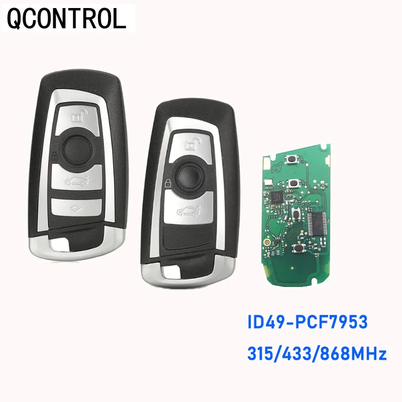 Qcontrol Car Remote Key PCF7945 for BMW F 3 5 7 Series X5 X6 F20 F22 F30 CAS4 FEM System 315/434/868MHz
Qcontrol Car Remote Key PCF7945 for BMW F 3 5 7 Series X5 X6 F20 F22 F30 CAS4 FEM System 315/434/868MHz