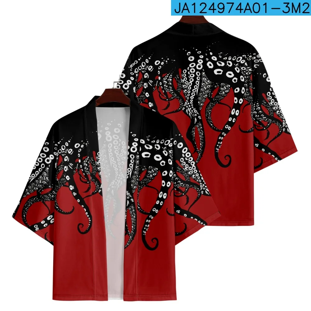 Summer Beach Japanese Fashion Anime Print Kimono Streetwear Cardigan Women Men Haori Oversized Top Yukata Plus Size 5XL 6XL
Summer Beach Japanese Fashion Anime Print Kimono Streetwear Cardigan Women Men Haori Oversized Top Yukata Plus Size 5XL 6XL