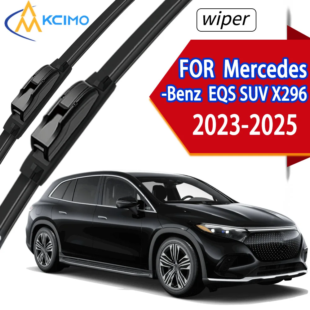Car Front Wiper Blades For Mercedes-Benz EQS SUV X296 2023-2025, Anti-Aging Rubber Wipers Long Lasting Rubber Wipers
Car Front Wiper Blades For Mercedes-Benz EQS SUV X296 2023-2025, Anti-Aging Rubber Wipers Long Lasting Rubber Wipers