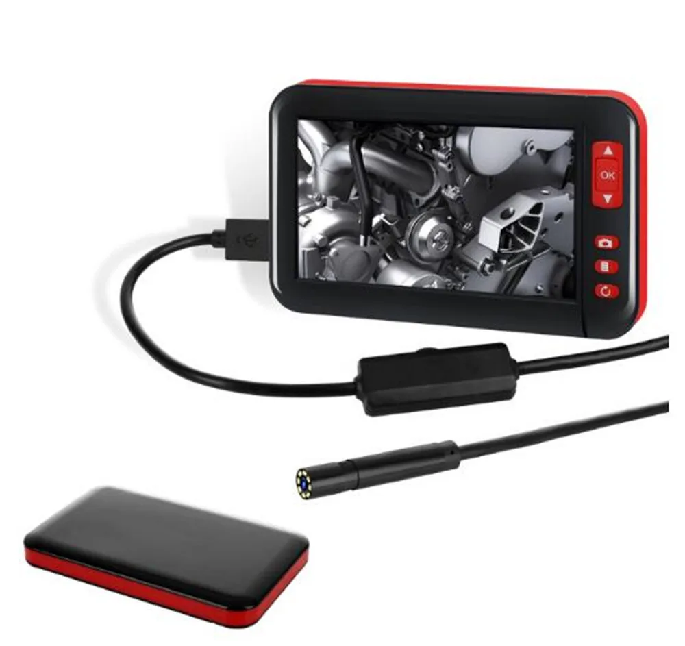 2MP 1080P 4.3Inch IPS Screen Industrial Endoscope CMOS Borescope Inspection Otoscope Camera Digital Microscope
2MP 1080P 4.3Inch IPS Screen Industrial Endoscope CMOS Borescope Inspection Otoscope Camera Digital Microscope