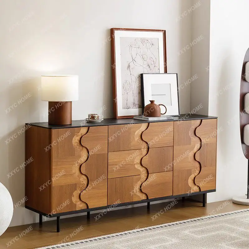 Medieval style retro sideboard solid wood storage parquet large capacity living room wall-mounted entrance cabinet
Medieval style retro sideboard solid wood storage parquet large capacity living room wall-mounted entrance cabinet