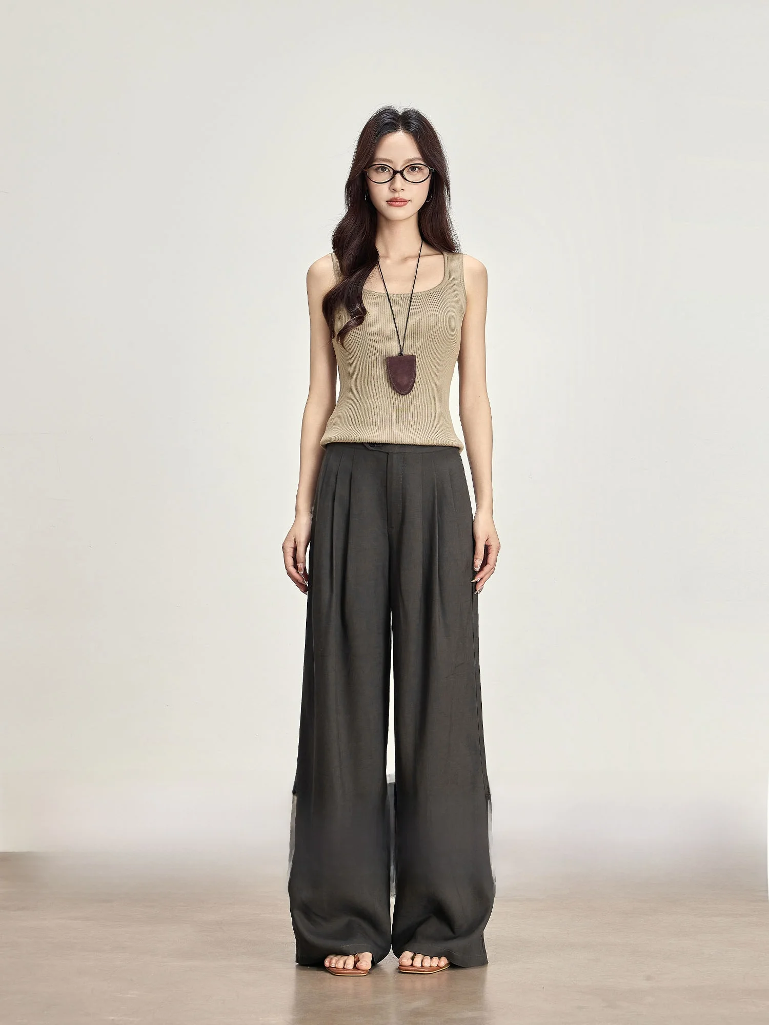 Linen Wide Leg Casual Pants Women Summer ey Pants High Waist Straight Tube Pants Draped Loose Fit Casual Trousers
Linen Wide Leg Casual Pants Women Summer ey Pants High Waist Straight Tube Pants Draped Loose Fit Casual Trousers