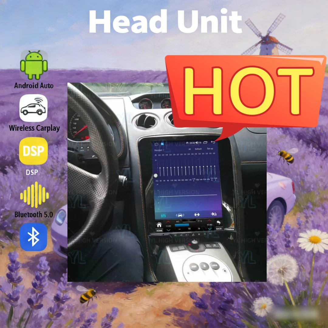 Беспроводное сенсорное автомобильное радио с Android 14 для Lamborghini Gallardo 2007-2014, GPS-навигация, видео, мультимедийная система
Беспроводное сенсорное автомобильное радио с Android 14 для Lamborghini Gallardo 2007-2014, GPS-навигация, видео, мультимедийная система