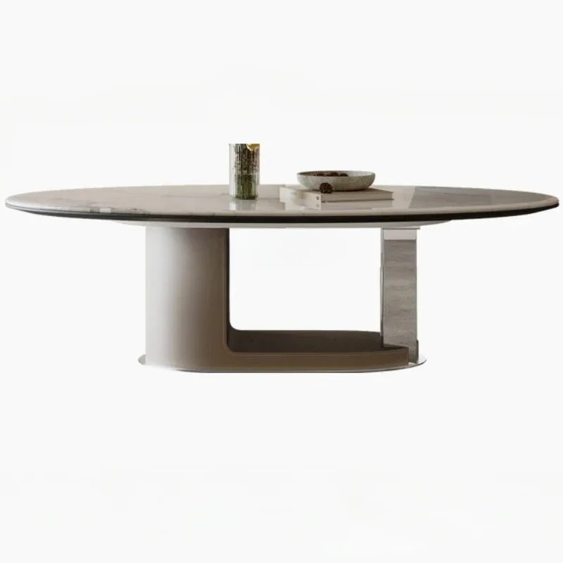 Modern Simple New MicroLite Coffee Table Living Room Home Light Luxury Saddle Leather Oval Tea Table
Modern Simple New MicroLite Coffee Table Living Room Home Light Luxury Saddle Leather Oval Tea Table