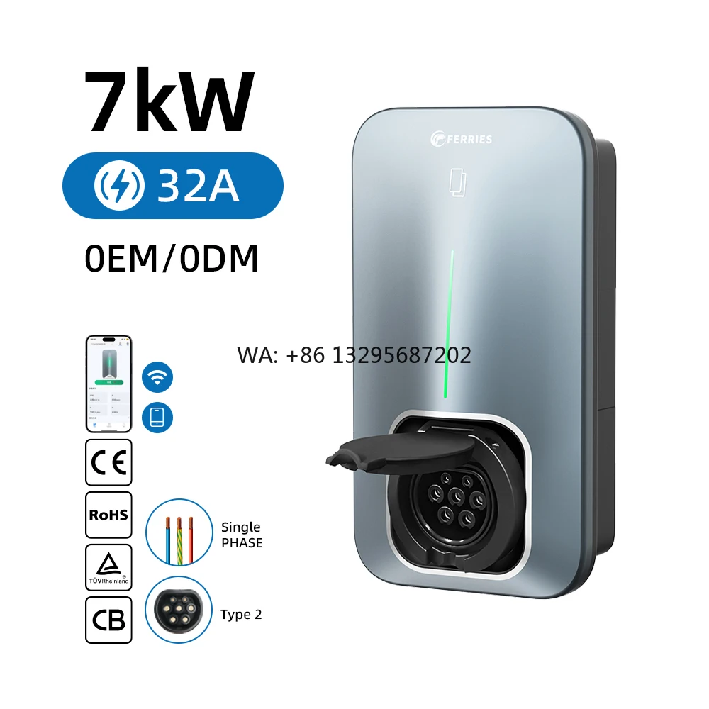 Зарядная станция Wallbox Byd Smart AC для электромобилей, 7 кВт·ч, ТИП 2, 32 А, с управлением через приложение и Wi-Fi, Уровень 2, 3-фазная, настенная, для электромобилей
Зарядная станция Wallbox Byd Smart AC для электромобилей, 7 кВт·ч, ТИП 2, 32 А, с управлением через приложение и Wi-Fi, Уровень 2, 3-фазная, настенная, для электромобилей