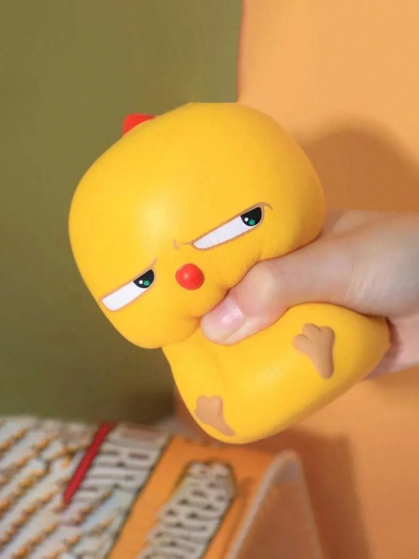 1PCSlow Rebound Squishy Toys, Foam Yellow Chick Cartoon Stress Relief Toys for Desk, Random Styles
1PCSlow Rebound Squishy Toys, Foam Yellow Chick Cartoon Stress Relief Toys for Desk, Random Styles