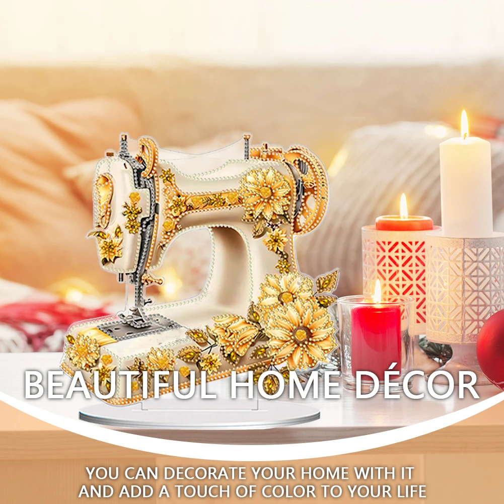 Double Sided Special Shaped Blossoms Sewing Machine Diamond Painting Desktop Decor Diamond Painting Ornament Kits for Home Decor
Double Sided Special Shaped Blossoms Sewing Machine Diamond Painting Desktop Decor Diamond Painting Ornament Kits for Home Decor