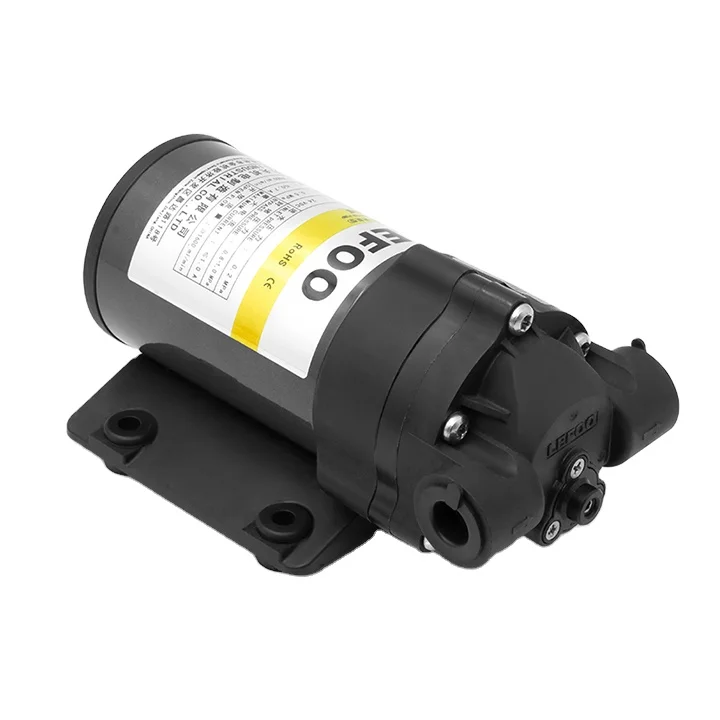 LEFOO Widely Used Superior Quality 24V Mini Self Priming 75GPD RO Water Booster Pump Reverse Osmosis Diaphragm Booster Pump
LEFOO Widely Used Superior Quality 24V Mini Self Priming 75GPD RO Water Booster Pump Reverse Osmosis Diaphragm Booster Pump