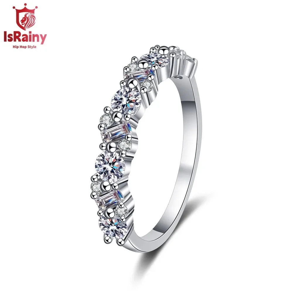 IsRainy 0.9CT Emeralds Round 3EX Cut D Moissanite Diamond Engaged Anniversary 925 Sterling Silver Rings For Women Fine Jewelry
IsRainy 0.9CT Emeralds Round 3EX Cut D Moissanite Diamond Engaged Anniversary 925 Sterling Silver Rings For Women Fine Jewelry