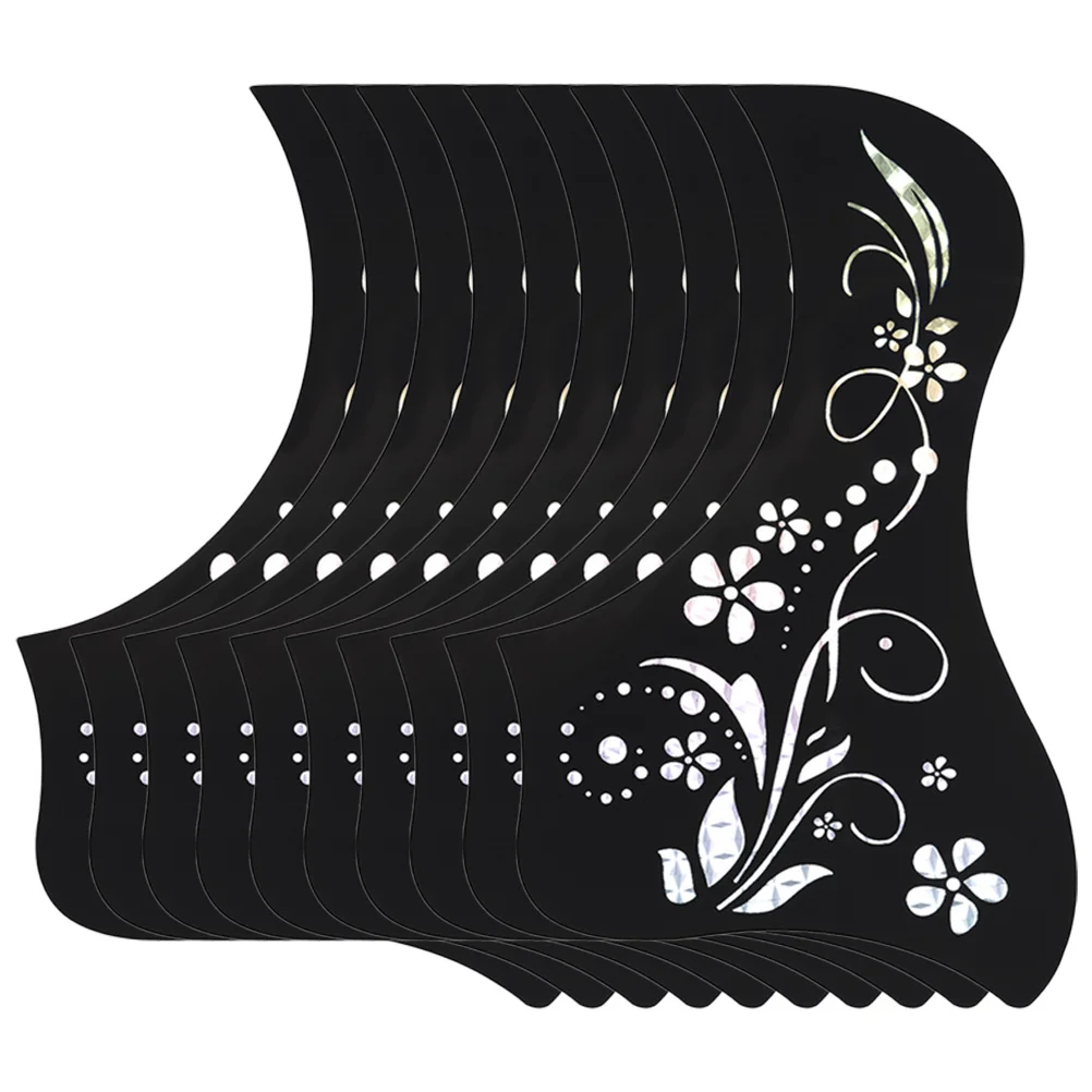 10 Pcs Guitar Protective Board Protector Plate Folk Pvc Acoustic Self-adhesive
10 Pcs Guitar Protective Board Protector Plate Folk Pvc Acoustic Self-adhesive