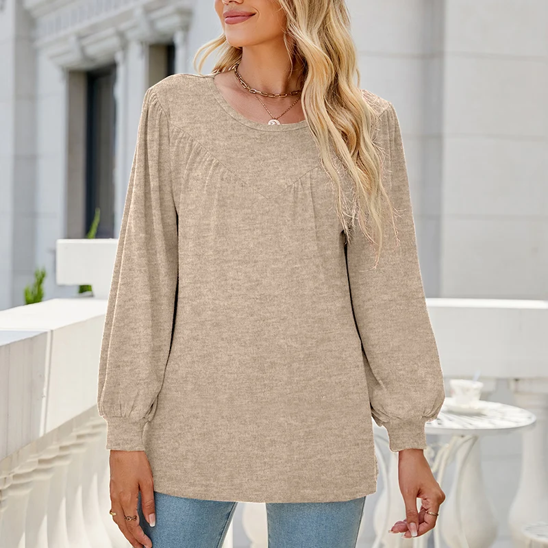 Autumn Sports Chic New Elegant Fashion Chic Hoodies Women Stylish Vintage Solid Color Long Sleeve Round Collar Loose Casual Top
Autumn Sports Chic New Elegant Fashion Chic Hoodies Women Stylish Vintage Solid Color Long Sleeve Round Collar Loose Casual Top