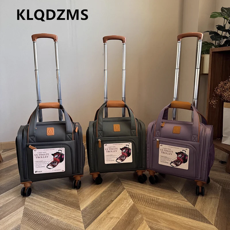 KLQDZMS 16-дюймовый чемодан высокого качества, небольшой посадочный ящик, ткань Оксфорд, чехол на колесиках, студенческая тележка, дорожная сумка, чемодан для салона
KLQDZMS 16-дюймовый чемодан высокого качества, небольшой посадочный ящик, ткань Оксфорд, чехол на колесиках, студенческая тележка, дорожная сумка, чемодан для салона