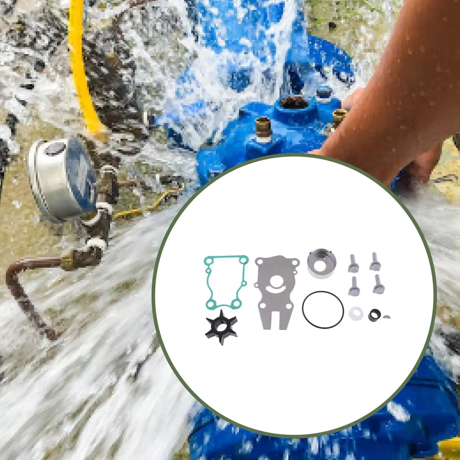 Marine Products Water Pump Kit Repair Assembly for 40 0 Outboard Motor, Replaces 63D-W0078-01-00 18-3434
Marine Products Water Pump Kit Repair Assembly for 40 0 Outboard Motor, Replaces 63D-W0078-01-00 18-3434