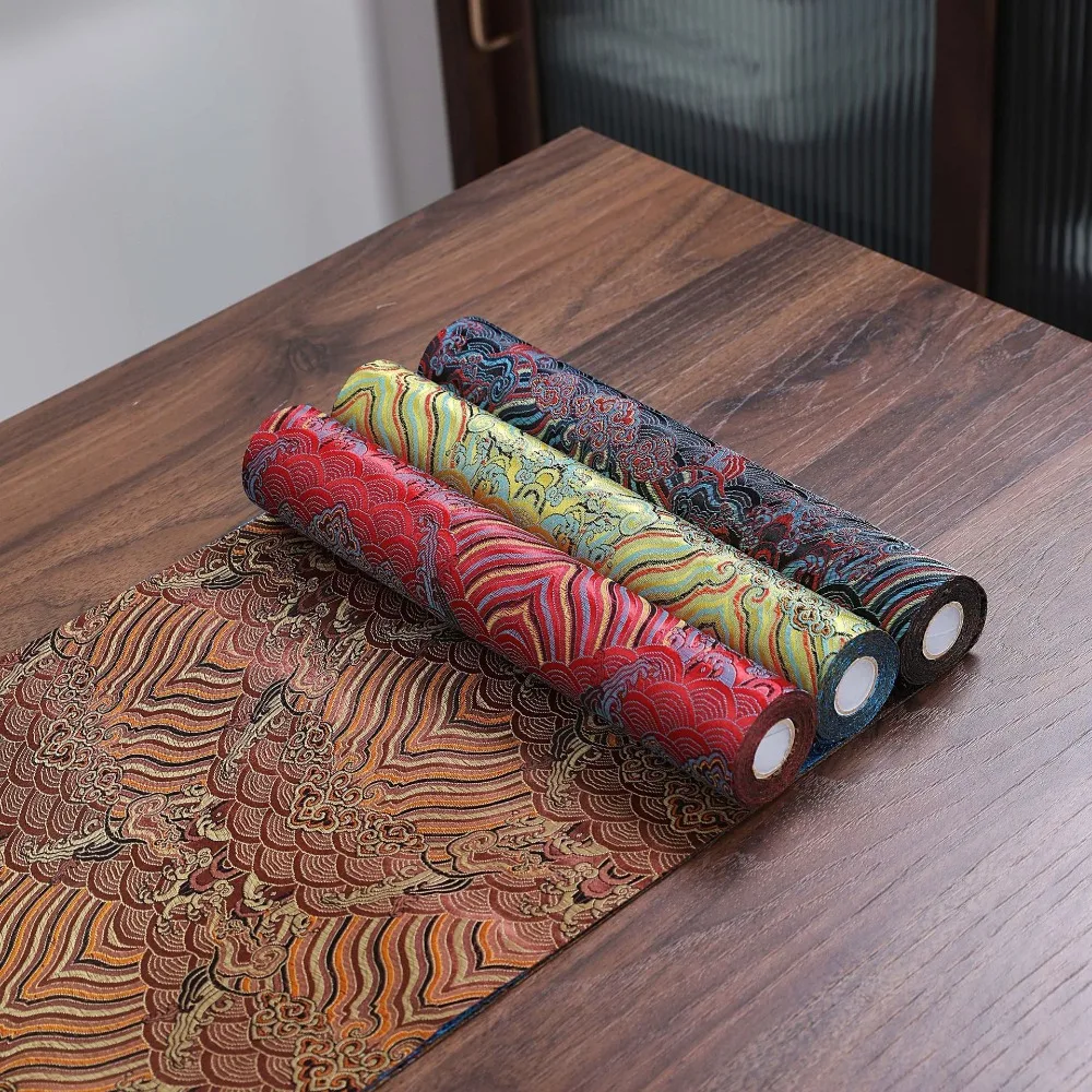 Durable New Chinese Style Brocade Tea Mat Retro Elegant Desktop Pad Decorative Double Sided High-End Tablecloth Teahouse
Durable New Chinese Style Brocade Tea Mat Retro Elegant Desktop Pad Decorative Double Sided High-End Tablecloth Teahouse