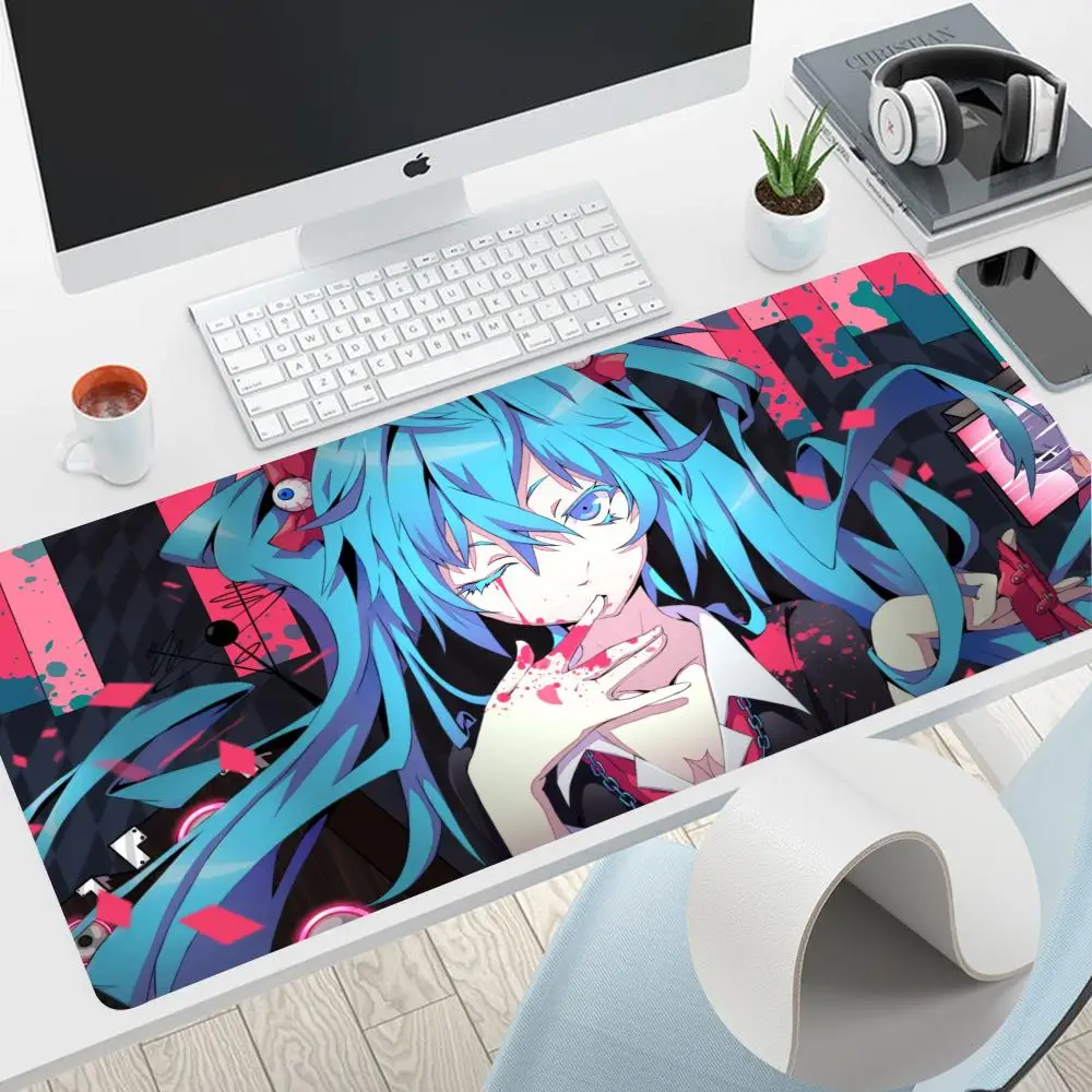 H-Hatsunes A-Anime M-Miku Mouse Pad Home Office Large Mouse 90x40cm Pad Gamer Waterproof PU Leather Desk Mat Computer Mousepad
H-Hatsunes A-Anime M-Miku Mouse Pad Home Office Large Mouse 90x40cm Pad Gamer Waterproof PU Leather Desk Mat Computer Mousepad