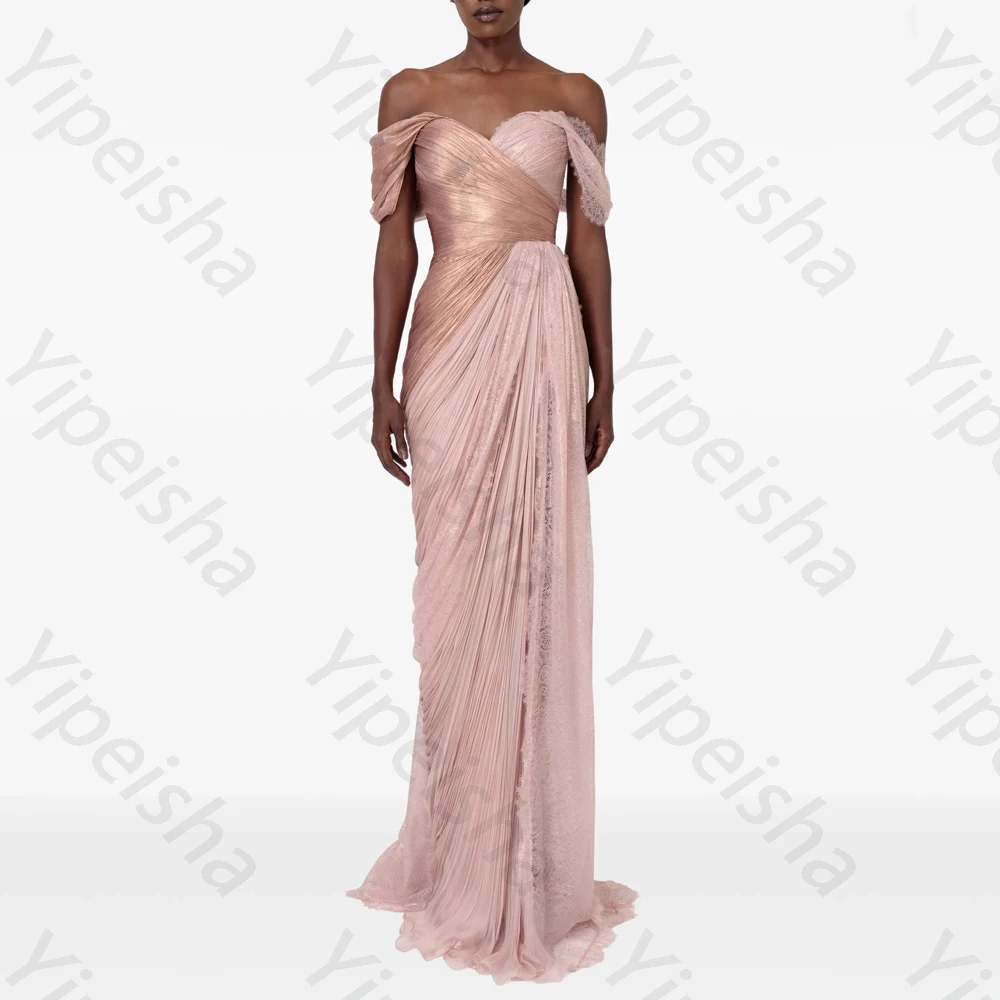 Elegant Off-shoulder Evening Dresses Luxury Backless Long Dress Exquisite High Quality Prom Party Gowns for Women Customized
Elegant Off-shoulder Evening Dresses Luxury Backless Long Dress Exquisite High Quality Prom Party Gowns for Women Customized
