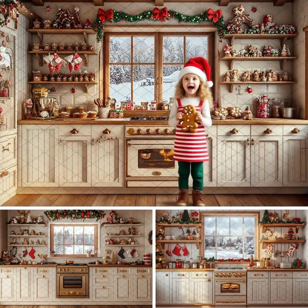 Vintage Christmas Kitchen Photography Background White Cabinet Window Xmas Wreath Backdrop Family Kids Photozone Studio Props
Vintage Christmas Kitchen Photography Background White Cabinet Window Xmas Wreath Backdrop Family Kids Photozone Studio Props