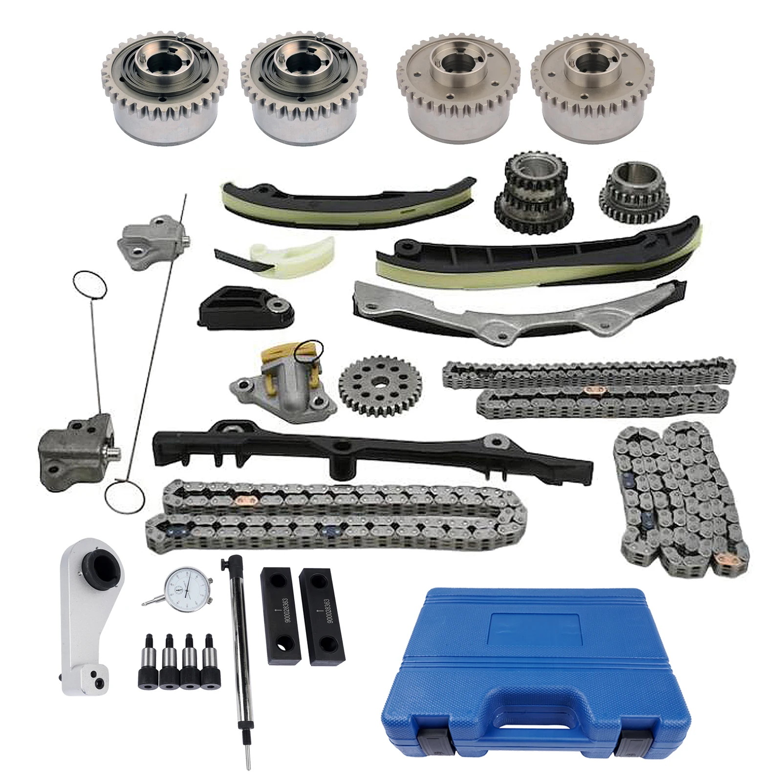 AP01 Timing Chain & Phaser Kit & Tool Kit For Maserati Quattroporte Ghibli Levante 299501 299140 22925463 22925464 900028263
AP01 Timing Chain & Phaser Kit & Tool Kit For Maserati Quattroporte Ghibli Levante 299501 299140 22925463 22925464 900028263