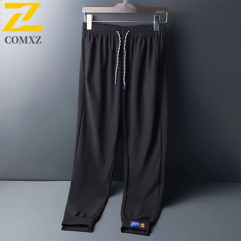 Lightweight Sweatpants Mens Ice Silk Quick Dry Jogger Pants 2026 Summer Outdoor Trekking Fishing Trousers Male Gym Sportswear
Lightweight Sweatpants Mens Ice Silk Quick Dry Jogger Pants 2026 Summer Outdoor Trekking Fishing Trousers Male Gym Sportswear