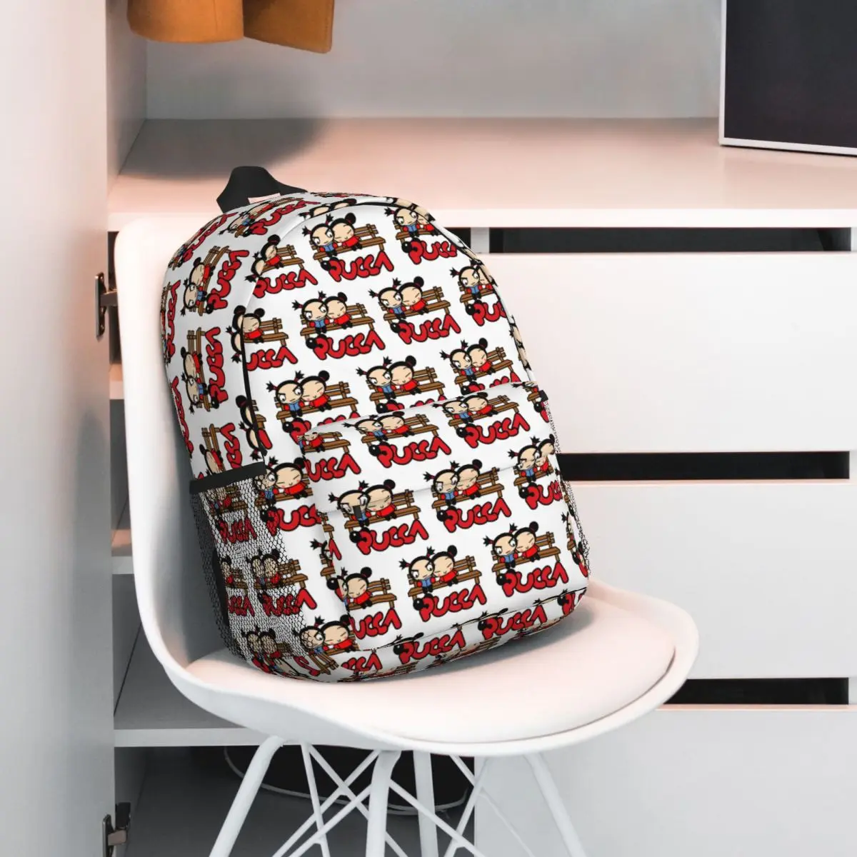 Cartoon Cute Pucca Backpack Student BookBag Children School Bag Computer Shoulder Bags for Men Women
Cartoon Cute Pucca Backpack Student BookBag Children School Bag Computer Shoulder Bags for Men Women