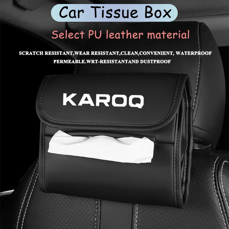 1Pcs Car Tissue Holder Backrest Hanging Car Towel Paper Storage Bag Leather Soft Durable Car Tissue Box For Skoda Karoq
1Pcs Car Tissue Holder Backrest Hanging Car Towel Paper Storage Bag Leather Soft Durable Car Tissue Box For Skoda Karoq