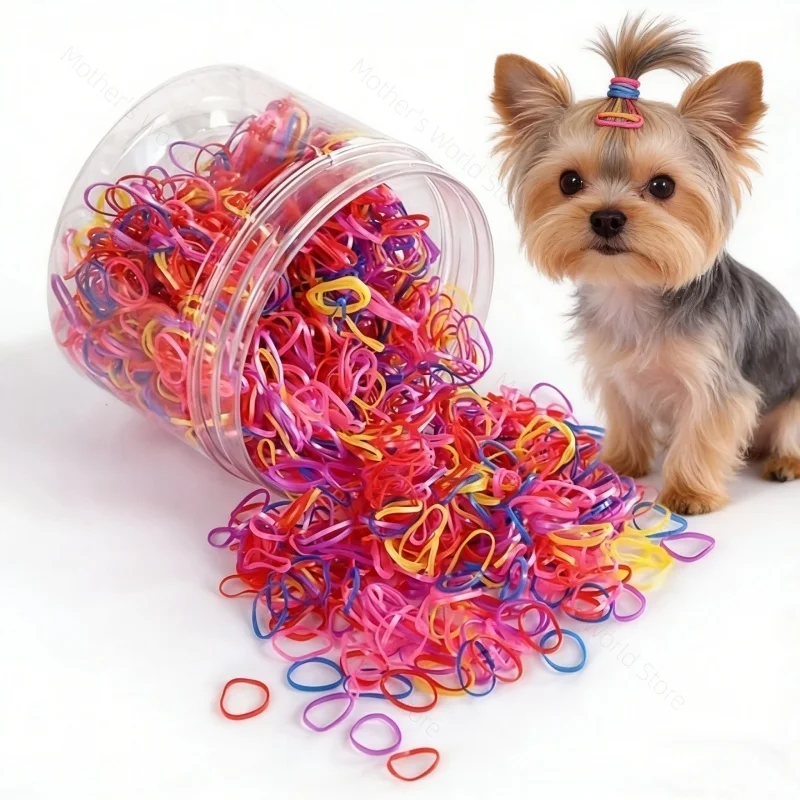 1000pcs/Pack Grooming Cat Puppy Durable Elastic Stretchy Dog Headband No Stick Hair Pet Rubber Band Pet Supplies Accessories
1000pcs/Pack Grooming Cat Puppy Durable Elastic Stretchy Dog Headband No Stick Hair Pet Rubber Band Pet Supplies Accessories