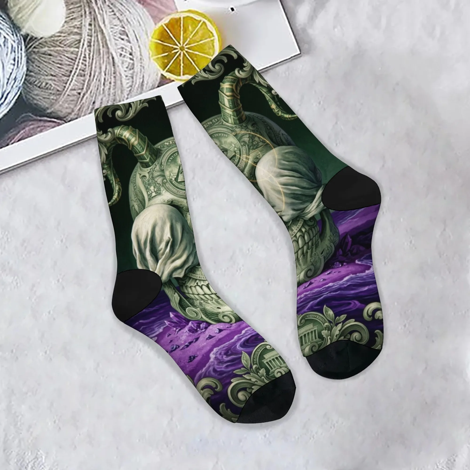 Fun Skull Kissing Men's Socks Street Hip-hop Rebellious Party Quirky Outdoor Socks Comfortable Breathable and Soft Socks
Fun Skull Kissing Men's Socks Street Hip-hop Rebellious Party Quirky Outdoor Socks Comfortable Breathable and Soft Socks