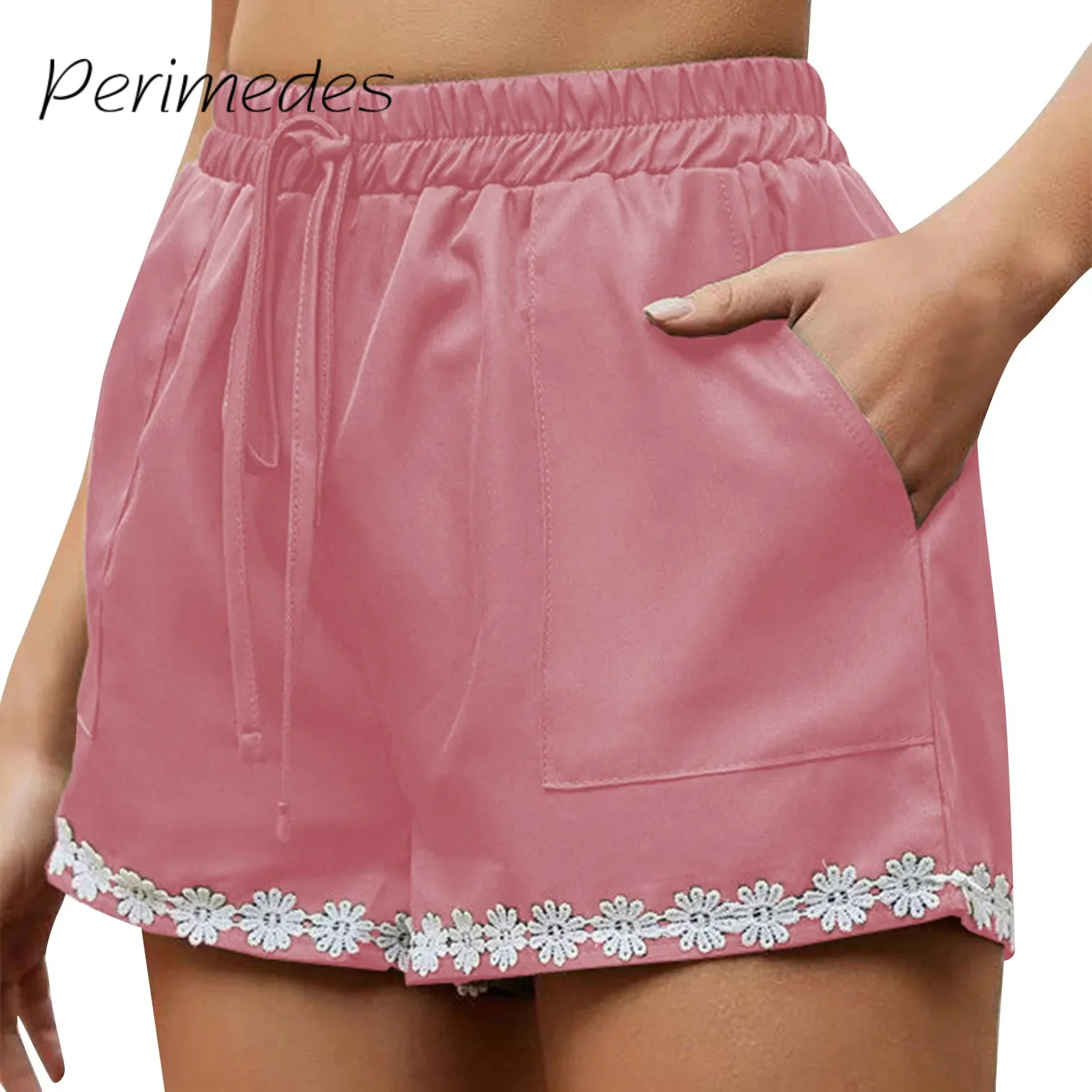 Women'S Shorts Fashionable Edge Flowers Printed Comfortable Loose Cool Shorts Breathable With Pockets Loose Casual Shorts
Women'S Shorts Fashionable Edge Flowers Printed Comfortable Loose Cool Shorts Breathable With Pockets Loose Casual Shorts