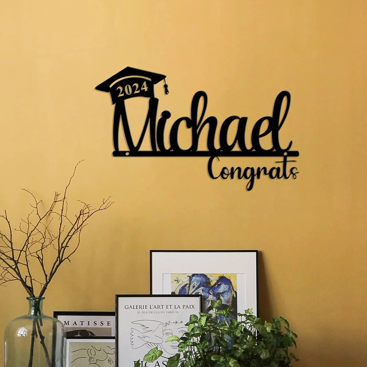 Custom Personalized Graduate Name Sign, Class of 2024, Custom Grad Metal Sign, Backyard Graduation Decor, Graduation Gift
Custom Personalized Graduate Name Sign, Class of 2024, Custom Grad Metal Sign, Backyard Graduation Decor, Graduation Gift