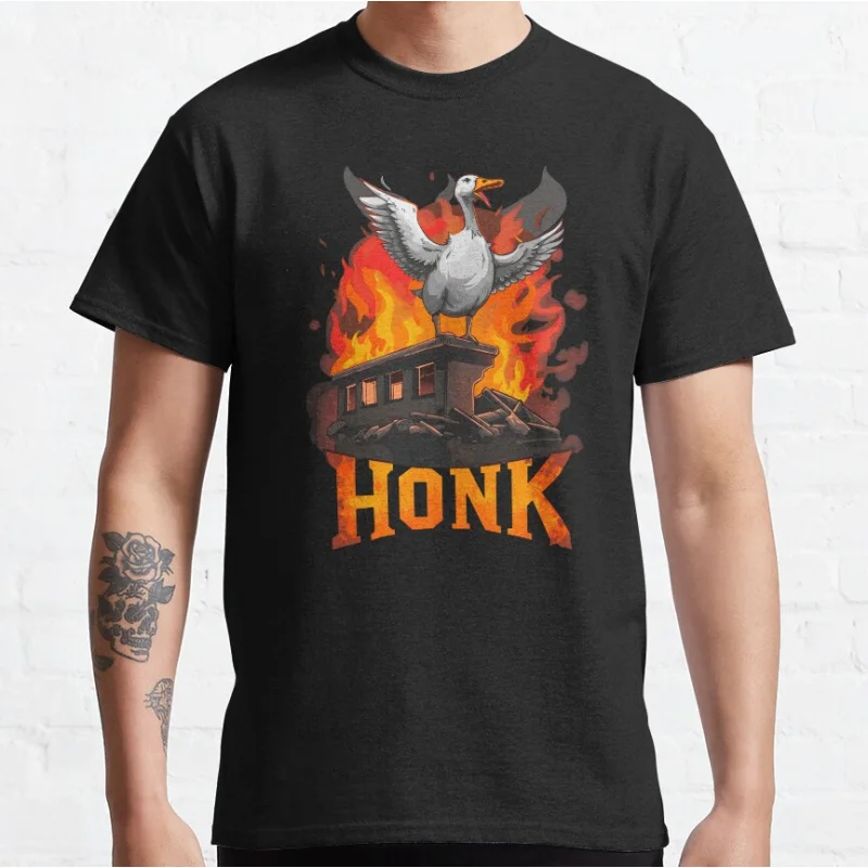 HONK Funny honk goose meme humor Graphic T Shirts for men large size Adult S-6XL tops
HONK Funny honk goose meme humor Graphic T Shirts for men large size Adult S-6XL tops